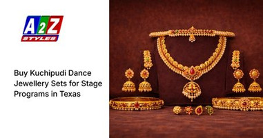 Buy Kuchipudi Dance Jewellery Sets for Stage Programs in Texas