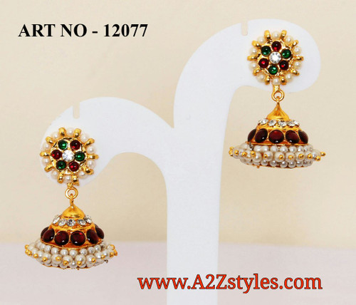 Earrings & Jumka DJ-JUM-12077