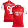 Arsenal Home Shirt 2023-24 with G.Jesus 9 printing-Red