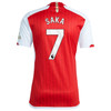 Arsenal Home Shirt 2023-24 with Saka 7 printing-Red