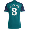 Arsenal Third Shirt 2023-24 with Ødegaard 8 printing-Green