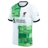 Liverpool Away Stadium Shirt 2023-24 with Virgil 4 printing-White