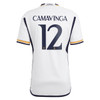 Eduardo Camavinga Real Madrid 2023/24 Home Jersey-White