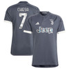 Federico Chiesa Juventus 2023/24 Third Player Jersey-Gray