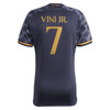 Vinicius Junior Real Madrid 2023/24 Away Player Jersey - Navy