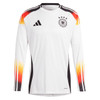 Germany National Team 2024 Home Long Sleeve Jersey - White