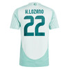 Hirving Lozano Mexico National Team 2024 Away Authentic Player Jersey - Green