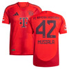 Jamal Musiala Bayern Munich 2024/25 Home Authentic Player Jersey - Red