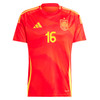 Rodrigo Spain National Team 2024 Home Jersey - Scarlet