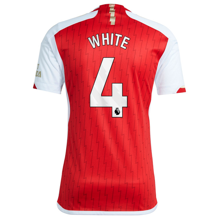 Arsenal Home Shirt 2023-24 with White 4 printing-Red