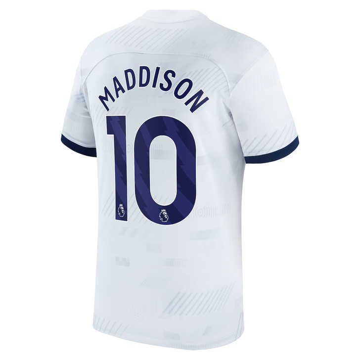 James Maddison Tottenham Hotspur 2023/24 Home Stadium Player Jersey-White
