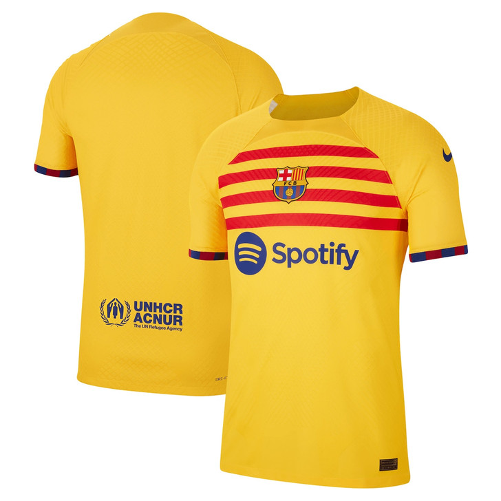 Barcelona Fourth Vapor Match Shirt 2023-24-Yellow