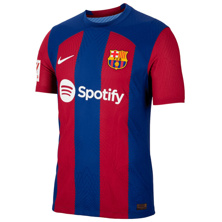 Gavi Barcelona 2023/24 Home Match Authentic Player Jersey-Royal