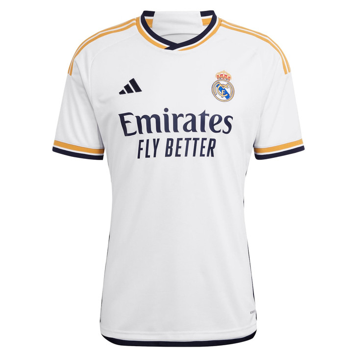 Real Madrid Home Shirt 2023-24 with Rodrygo 11 printing-White