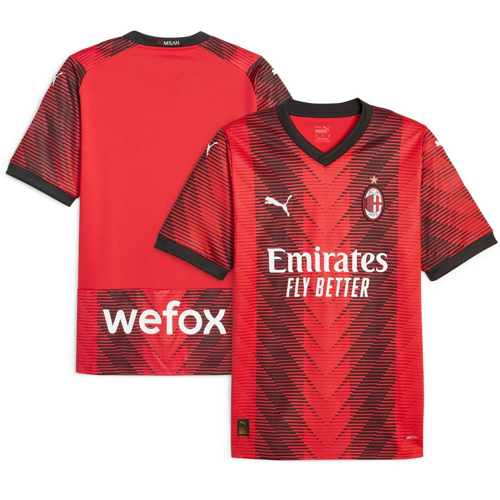 AC Milan Home Shirt 2023-24-Red
