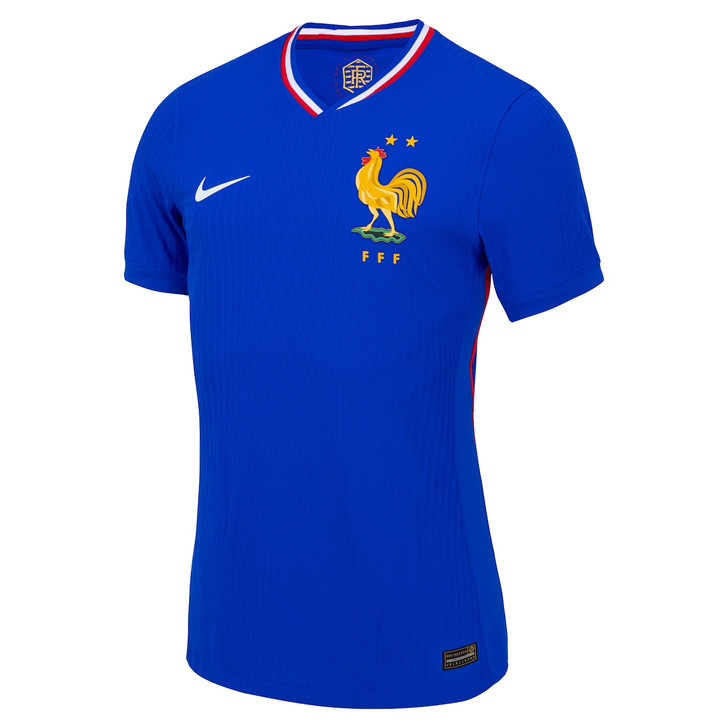 France National Team 2024 Home Authentic Blank Jersey - Blue