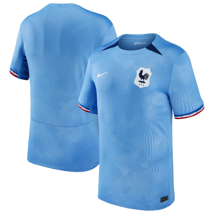France Women Home Stadium Shirt 2023-24 - Blue