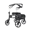 Evolution Trillium Walkers for Seniors & Adults - Walker with Seat,  Black