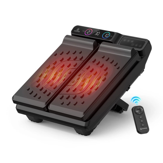 High-Frequency Vibration Foot Massager with Remote Control