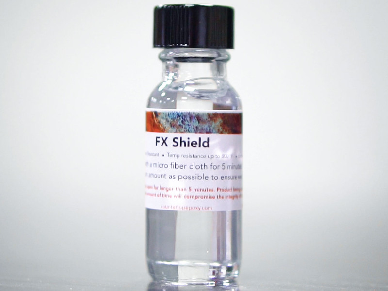 How to apply FX Shield to your epoxy countertops  How to apply FX Shield to your epoxy countertops