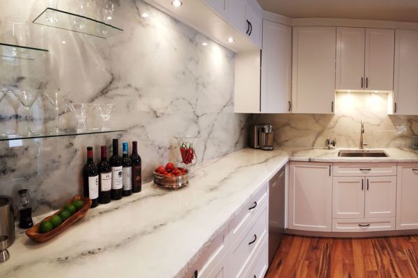 Epoxy countertop finish