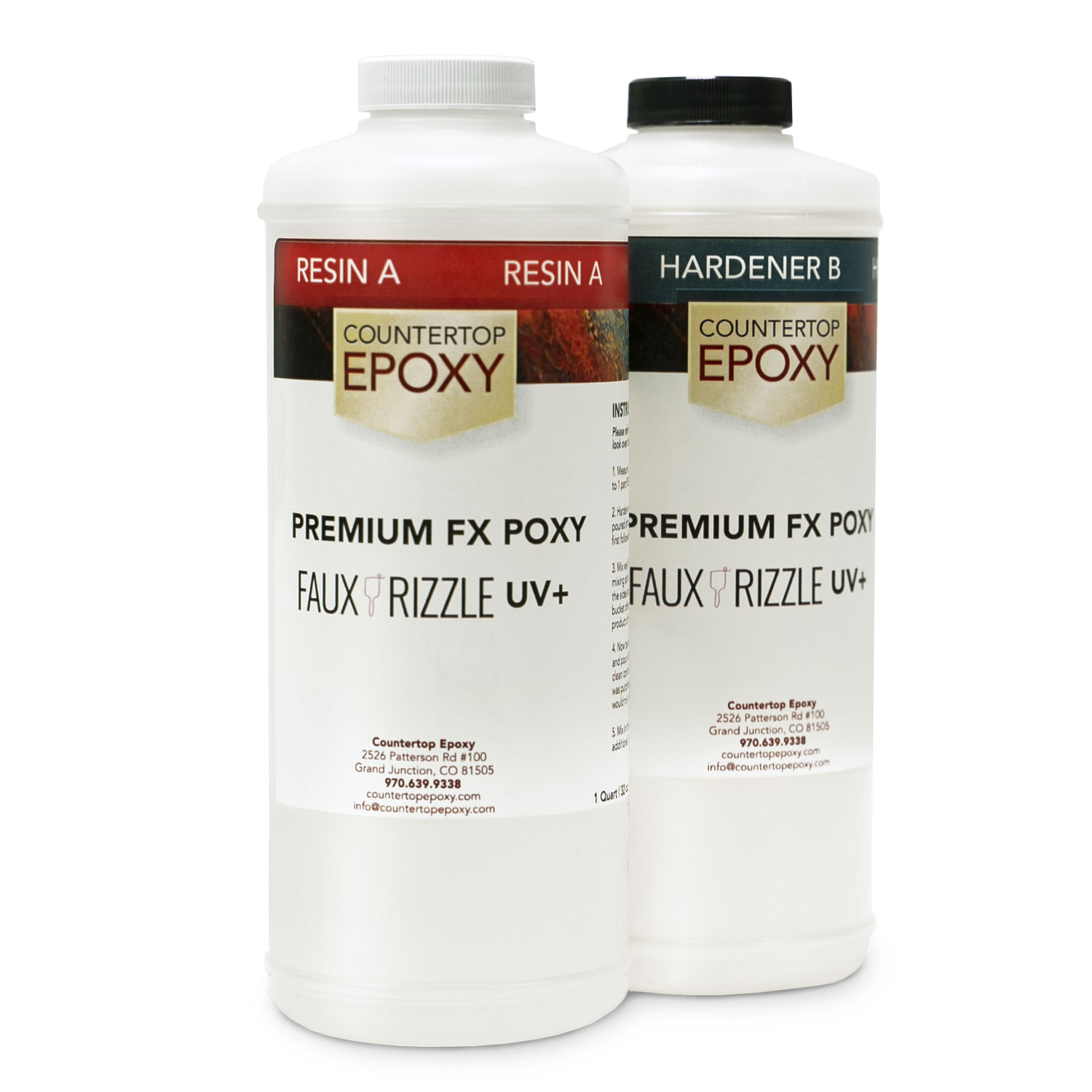 Premium White Marble FX Poxy Countertop Kit - Counter Top Epoxy