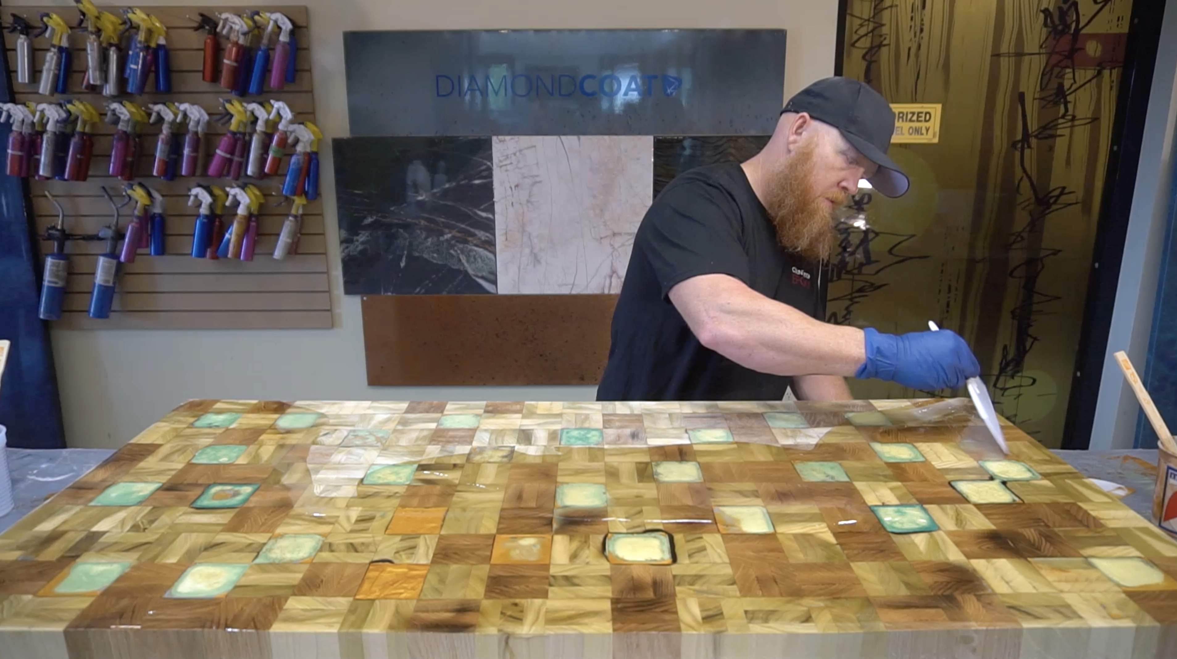 How To Create A Butcher Block Countertop With An Epoxy Coating