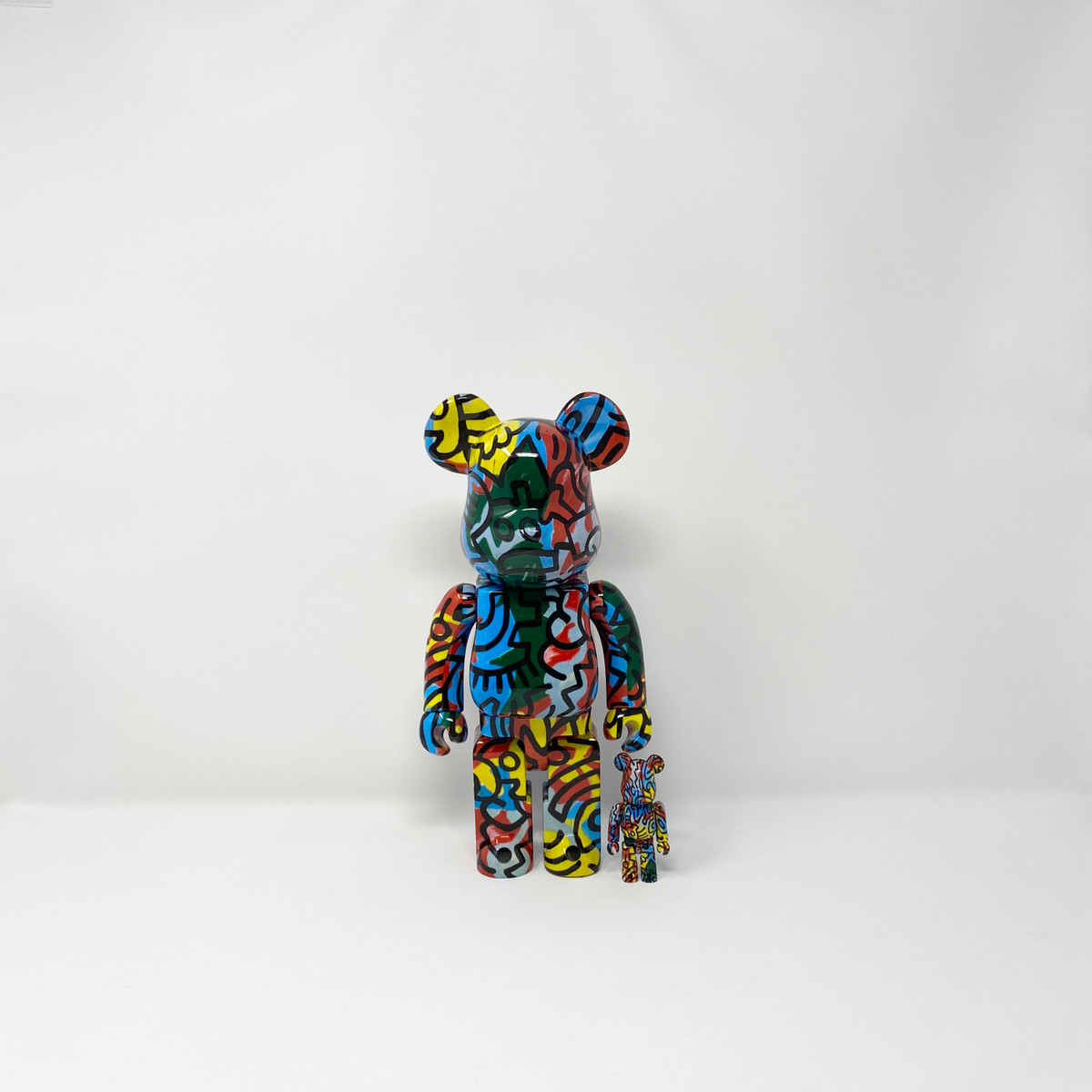Bearbrick Keith Haring Designercon (400%)