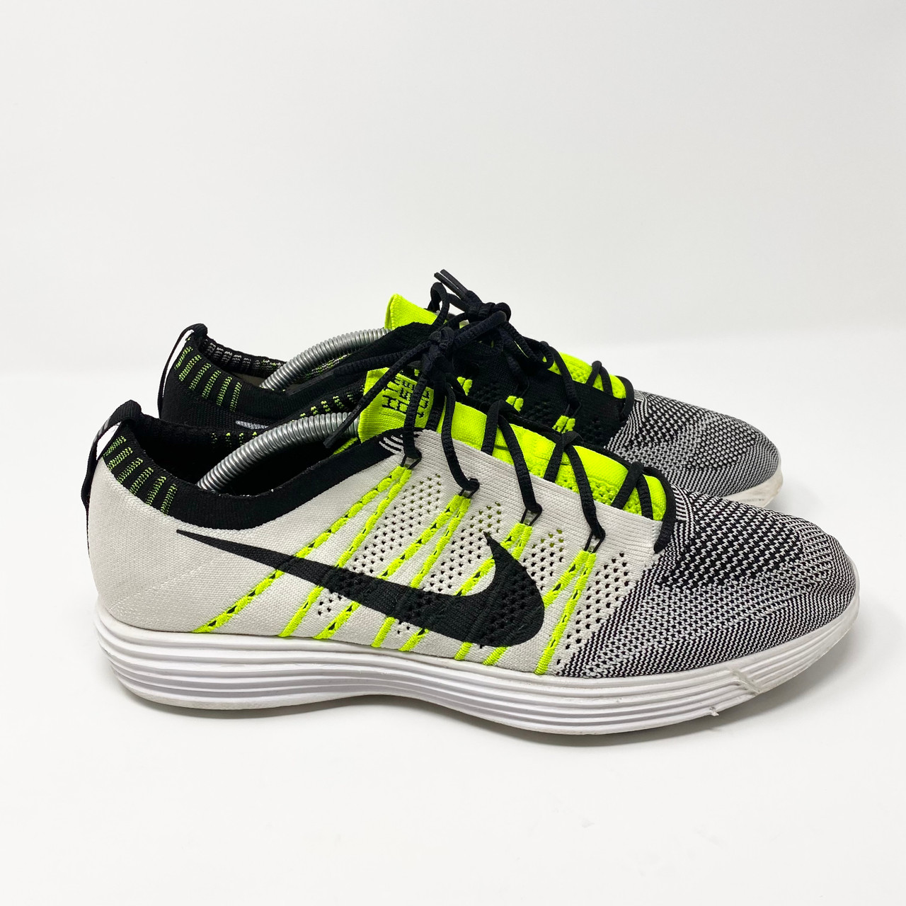 Nike Flyknit Trainer Volt Nike Flyknit Lunar HTM White Black Volt