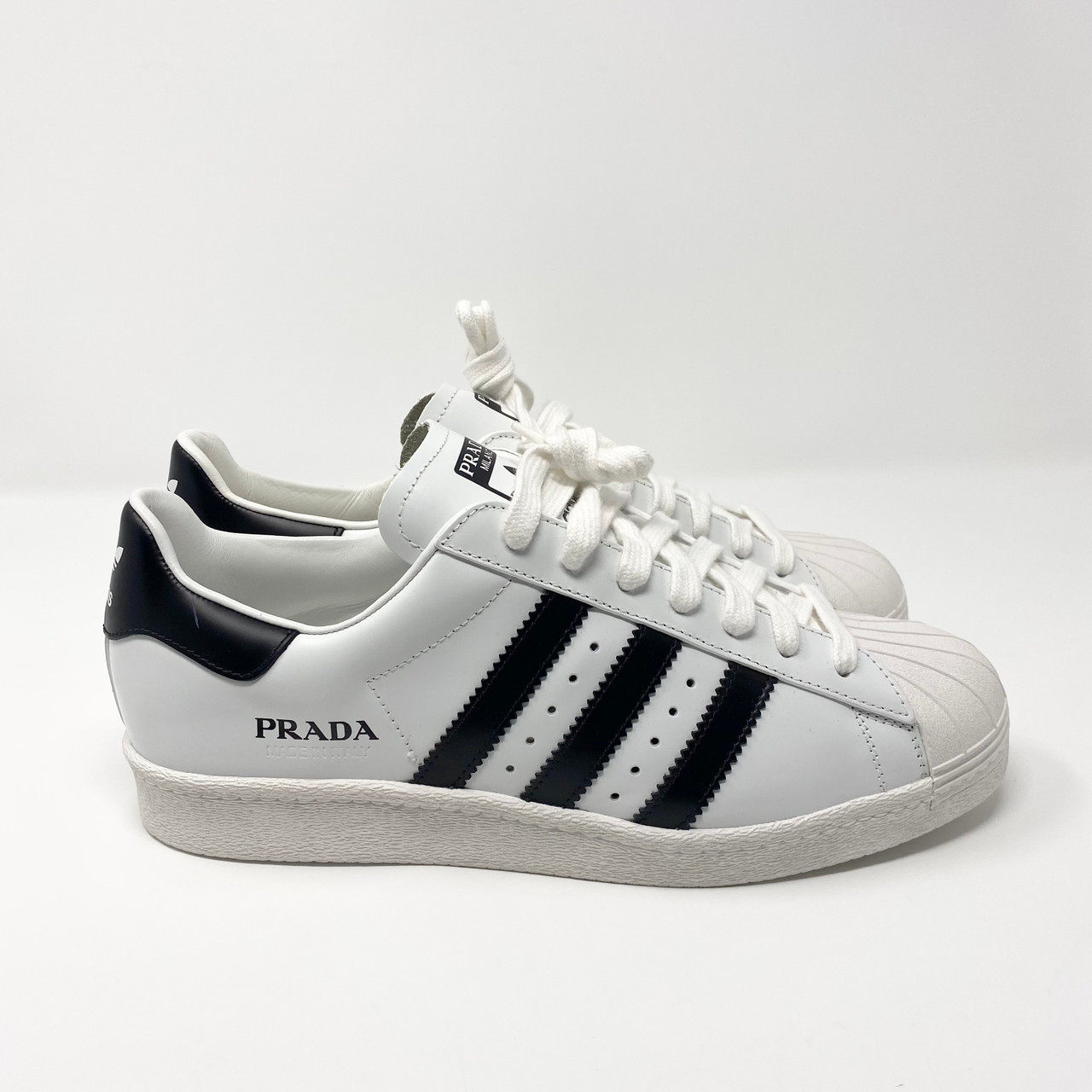 Adidas Superstar Prada White Black Truest - Main Image