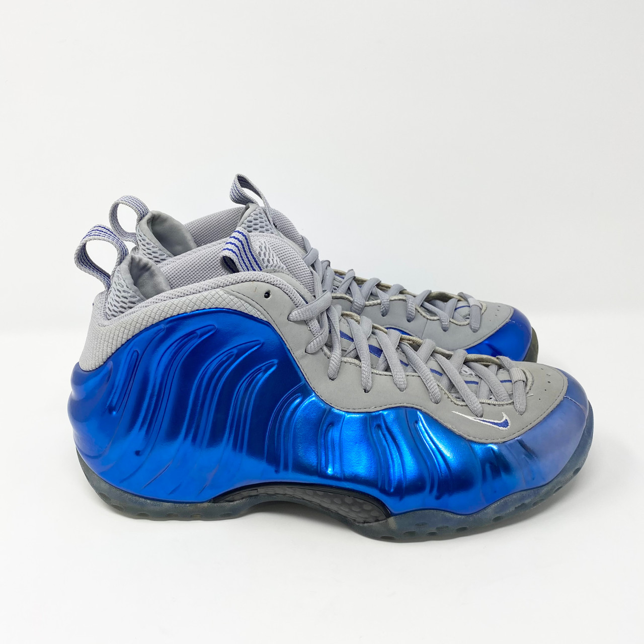 blue and silver foamposites