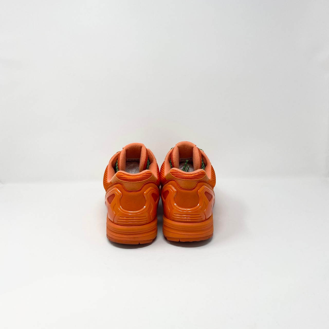 vintage adidas ZXZ+ brown orange tan sneakers. ULTRA RARE SAMPLE SHOE. M9 W11 Adidas Melbourne Brown Orange Leather Casuals Trainers Rare  main image 2