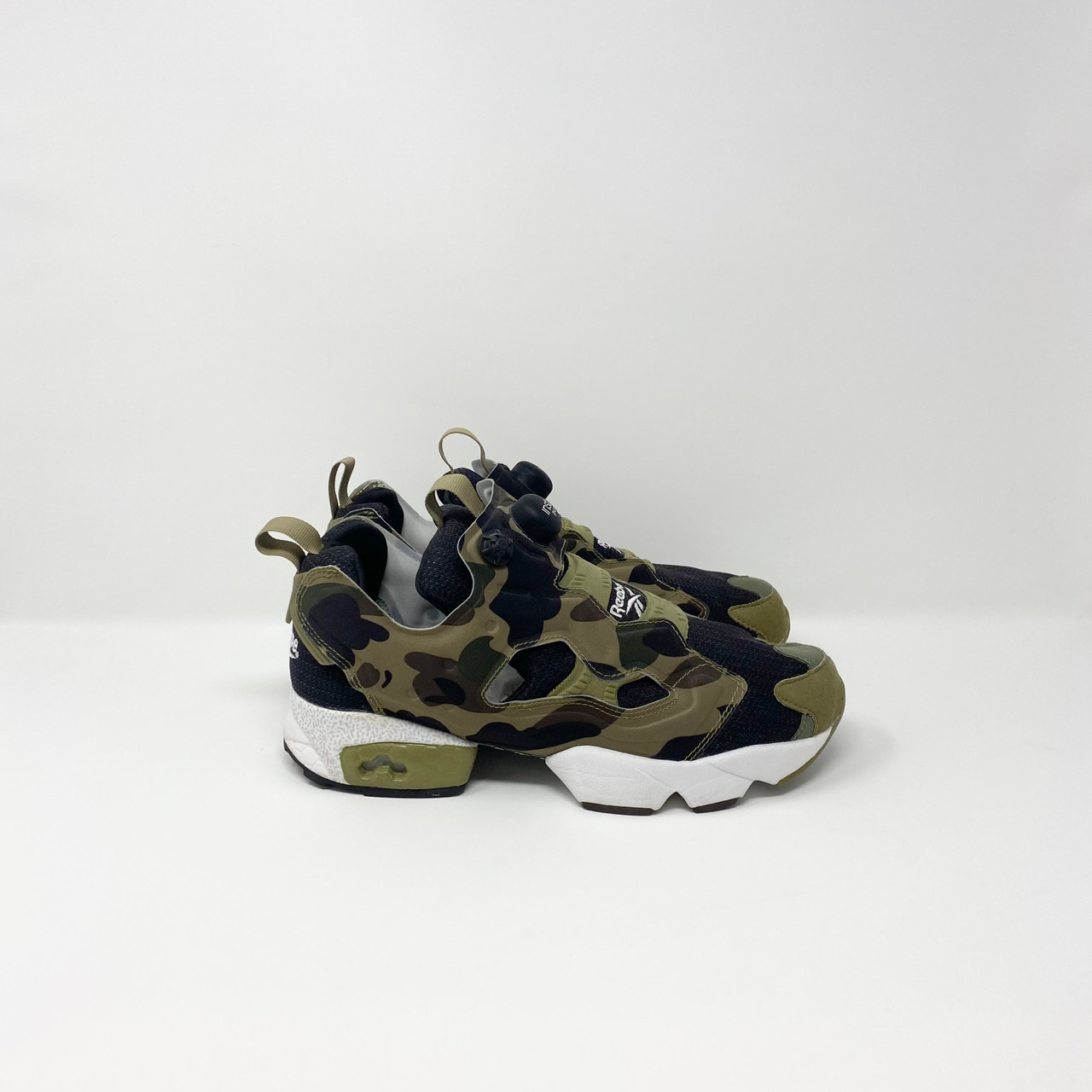Reebok Instapump Fury Bape Mita Green Camo - Truest