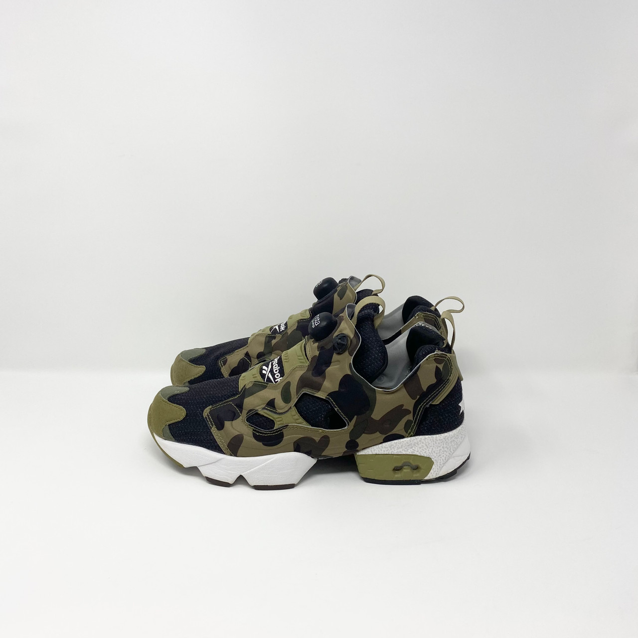 Reebok Instapump Fury Bape Mita Green Camo - Truest