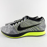 Nike Flyknit Racer 'Black White Volt'