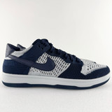 Nike Dunk Low Flyknit 'College Navy Platinum'