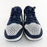 Nike Dunk Low Flyknit 'College Navy Platinum'