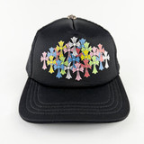 Chrome Hearts Multi-Color Cross Trucker Cap Black