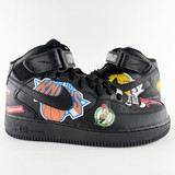 Nike Air Force 1 Mid Supreme 'NBA-Black'