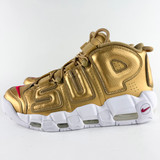 Nike Air More Uptempo Supreme 'Gold' Sample