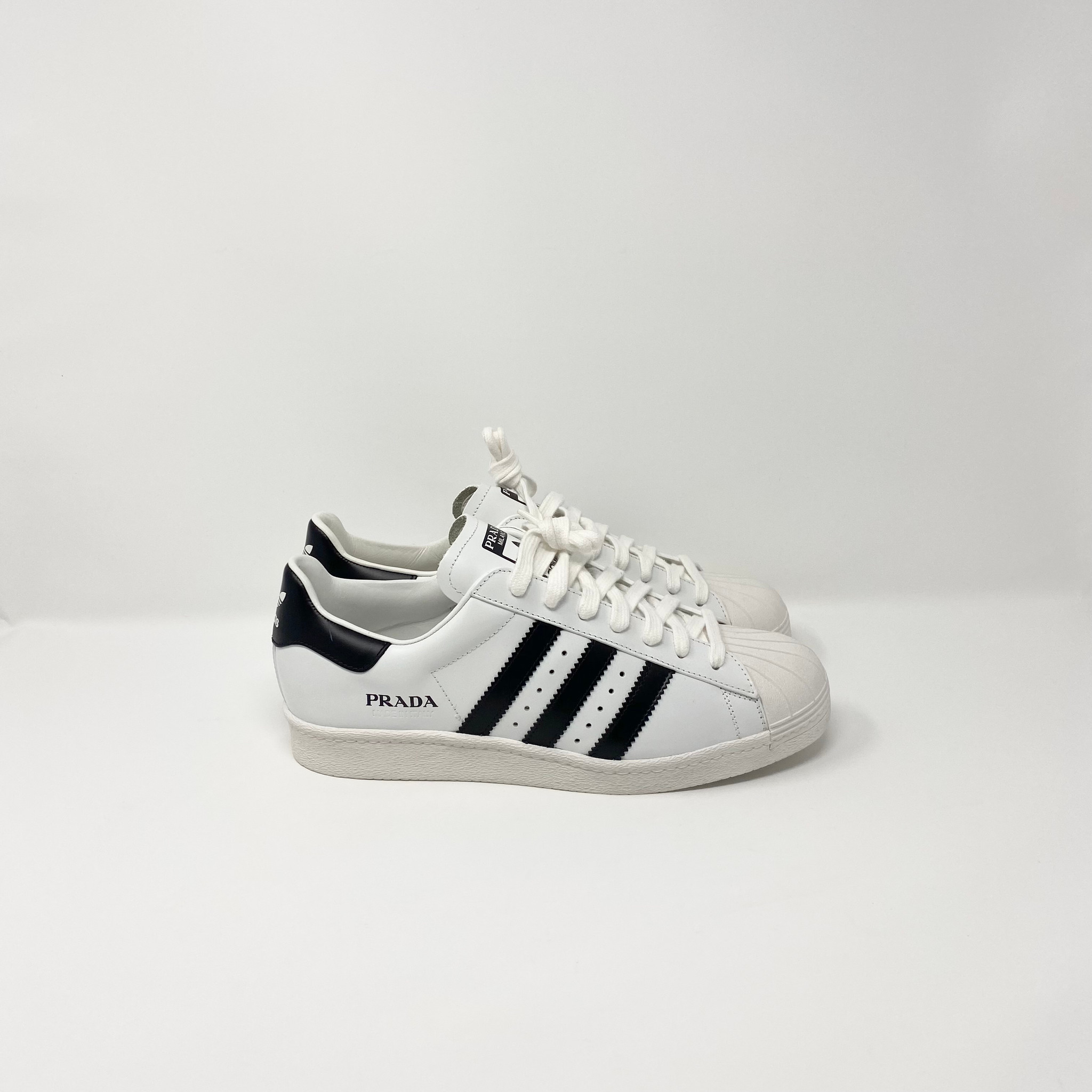 Adidas Superstar Prada White Black