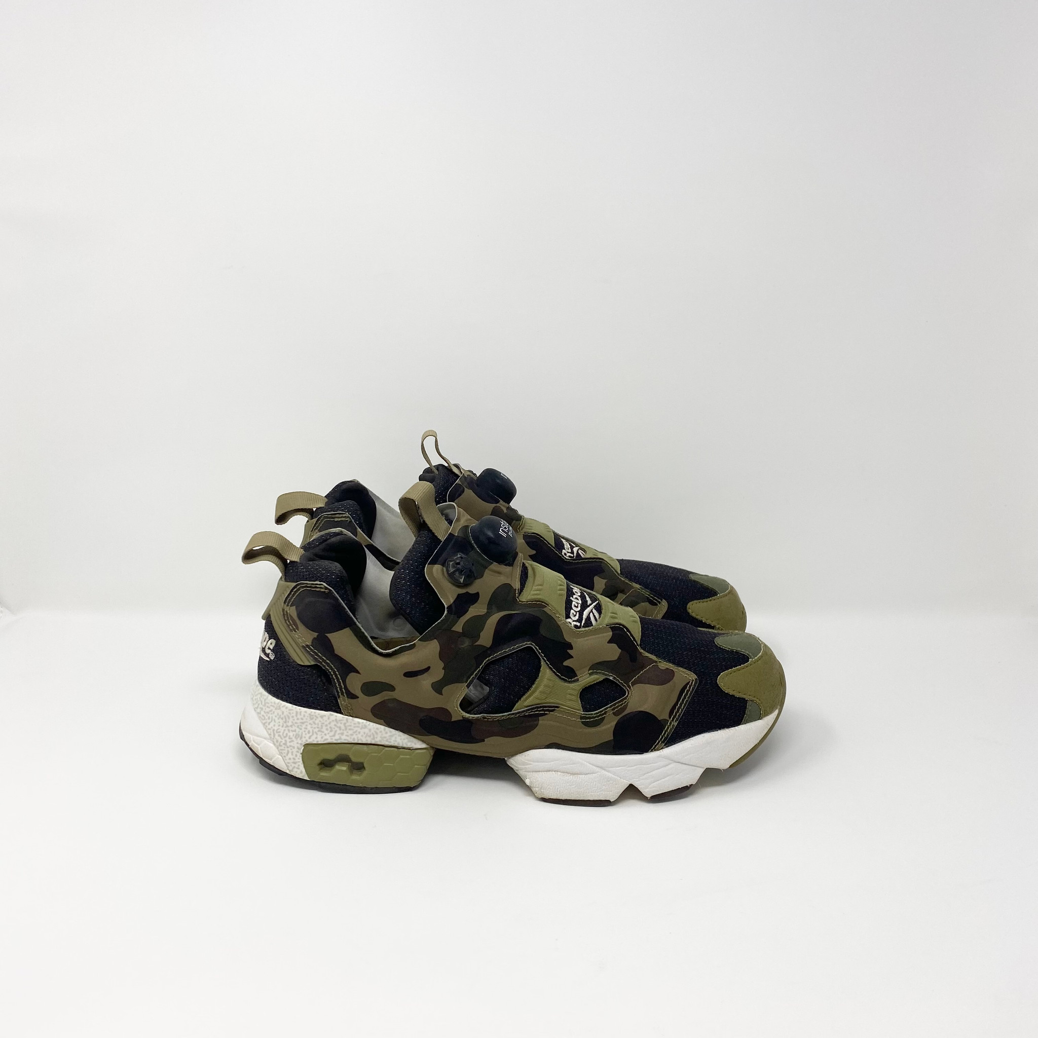 Reebok Instapump Fury Bape Mita Green Camo*