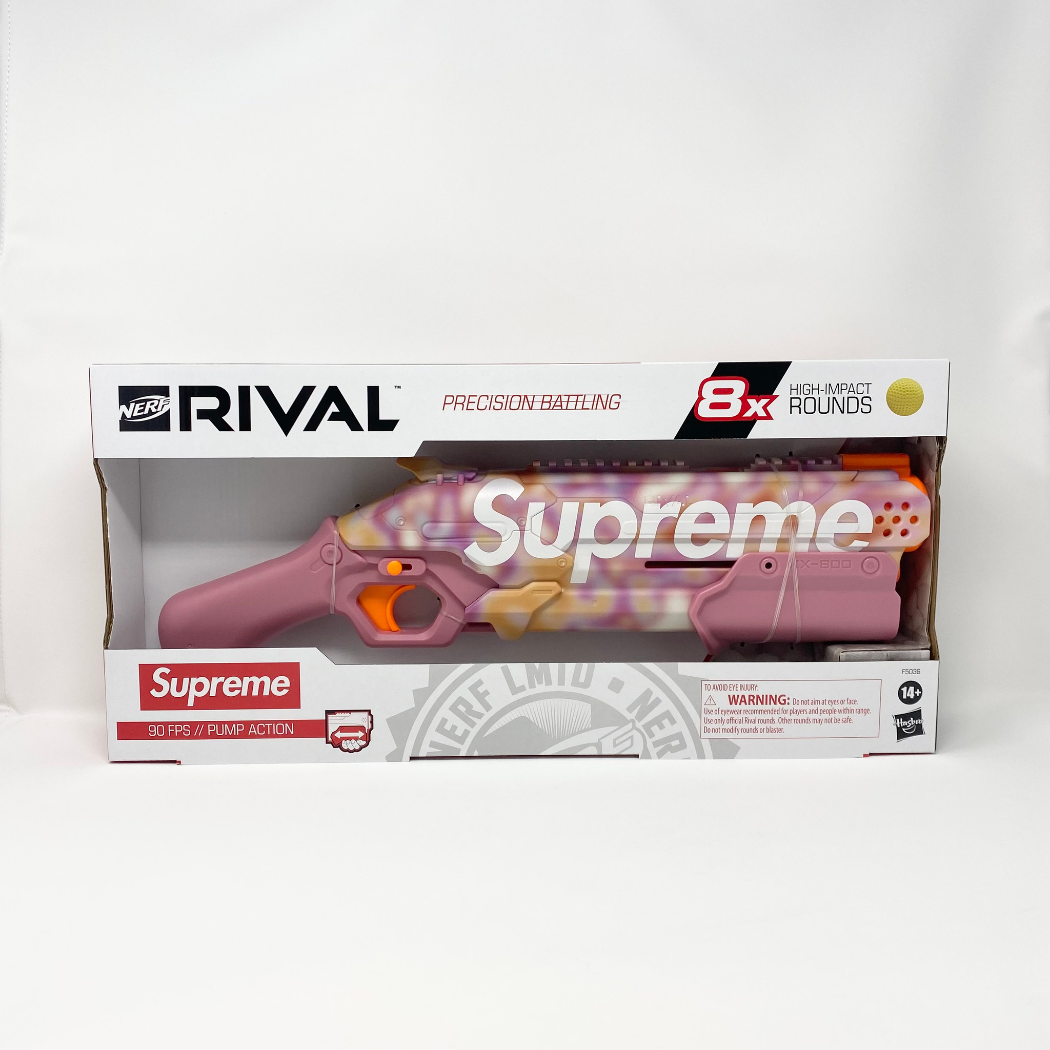 Supreme Nerf Rival Takedown Blaster Pink