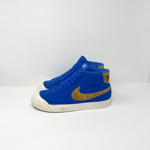 tin Uensartet Droop Nike All Court Mid Stussy Blue Sample - Truest