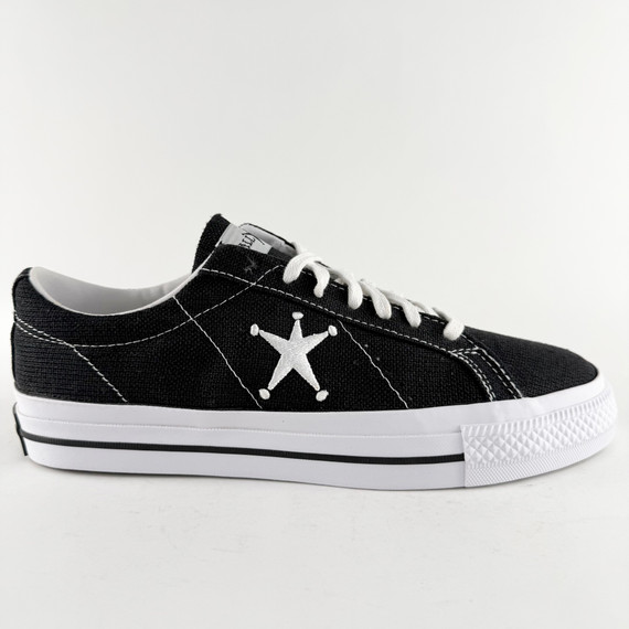 Converse One Star Low Stussy 'Black'