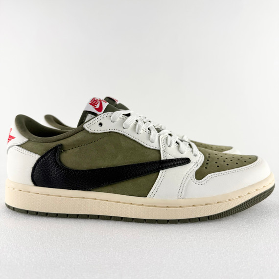 Air Jordan 1 Low Travis Scott 'Medium Olive'*
