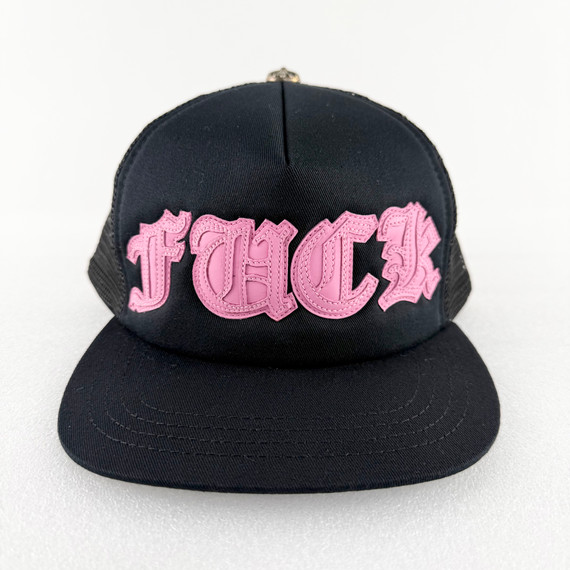Chrome Hearts F*CK Patch Trucker 'Pink'