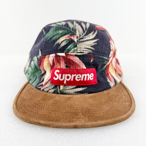 Supreme Camp Cap 'Floral Suede' (SS12)