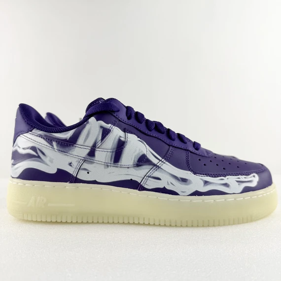 Nike Air Force 1 'Purple Skeleton'