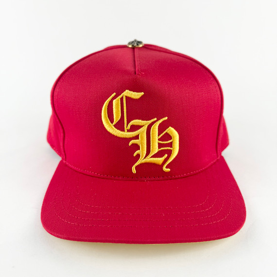 Chrome Hearts CH Baseball Cap Red/Yellow